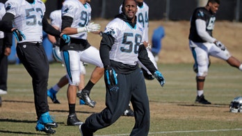 Injured Panthers linebacker playing in the Super Bowl with 3D-printed arm brace