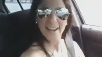 Topless mystery woman the most distracting driver ever?