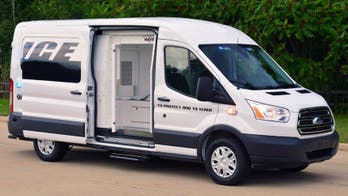 Ford Transit Prisoner Transport Vehicle is going where you don't want to