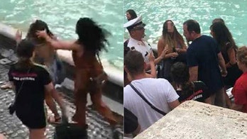 8 tourists brawl at Rome’s Trevi Fountain over selfie spot