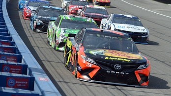 Truex wins from pole at Fontana NASCAR race