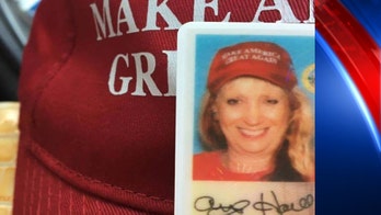 Woman spars with DMV over Trump hat license photo