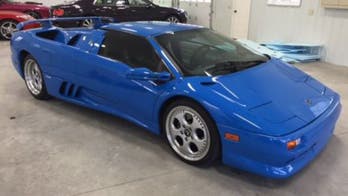 Donald Trump's old Lamborghini for sale
