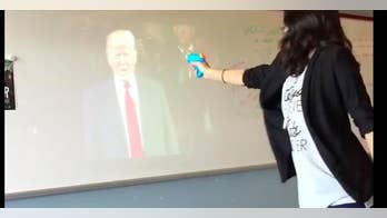 "Die!" High school teacher stages mock assassination of Trump