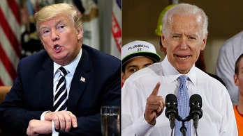 Biden, stumping for Dems, says he's 'sick and tired' of Trump White House