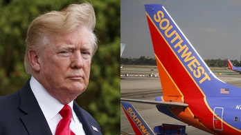 President Trump meeting with 'hero' crew of Southwest Flight 1380 at White House