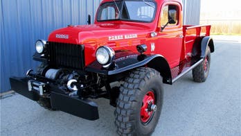 Tom Selleck's 1953 Dodge Power Wagon trucking to the auction block