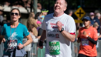 New Jersey runners, whose race was canceled by bomb, run in NYC