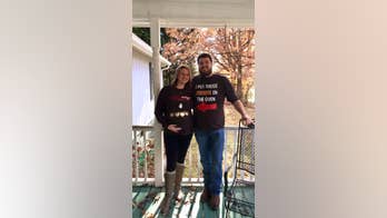 Newlyweds shocked to discover wife is expecting rare quadruplets