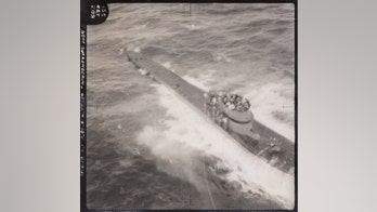 Captured World War II German U-boat revealed as dramatic pictures surface