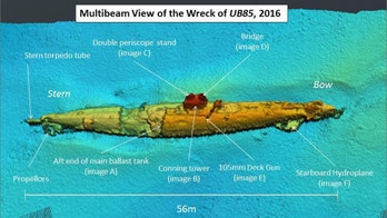 Recovered WWI German u-boat revives 'sea monster' tales