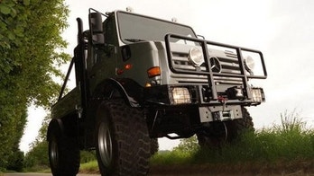 Arnie's custom Unimog goes up for sale