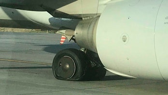 United Airlines flight evacuated after tires blow