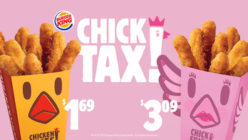 Burger King raises awareness about 'Pink Tax'