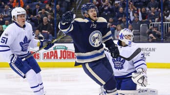 Blue Jackets' offense erupts in 5-2 win over Maple Leafs