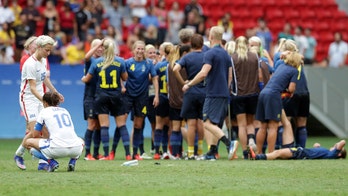 US women's soccer shocked by Sweden in penalty shootout
