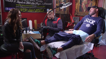Watch Jelle van Damme get a new tattoo that shows his love for Los Angeles