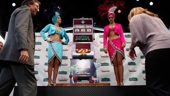 A new way to see Vegas: Flying from 11-story slot machine down zip line past downtown casinos