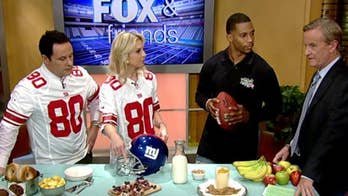 Victor Cruz wants to jump start your morning