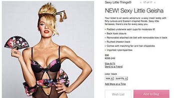 Is Victoria's Secret 'Go East' Geisha-themed lingerie racist?