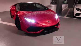 Instagram model has her Lamborghini covered in 1.3 million Swarovski crystals