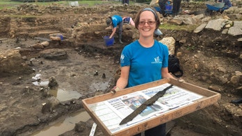 Roman swords unearthed at ancient cavalry barracks near Hadrian's Wall