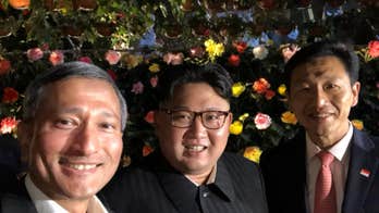 Kim Jong Un steps out in Singapore for night out after mysterious travel plans revealed