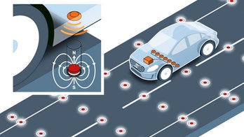 Volvo uses magnets in the road to help steer autonomous cars