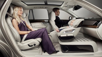 Clever Volvo child seat concept has appeal