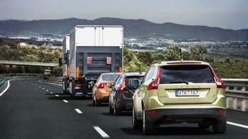 Convoy of self-driving Volvos invades Spanish highway