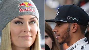 Lindsay Vonn spotted with F1 driver Lewis Hamilton again