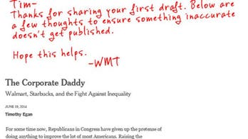 Walmart blog post issues scathing response to New York Times columnist