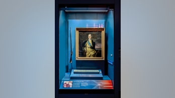 George Washington's 'rediscovered' Revolutionary War sash on display