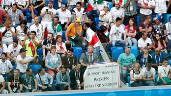Iranian fans unfurl banner at World Cup demanding home country allow women to sporting events
