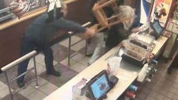 Wendy's customer smacks California thief with chair, prevents robbery, report says