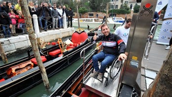 Venice’s gondolas become accessible to wheelchair users