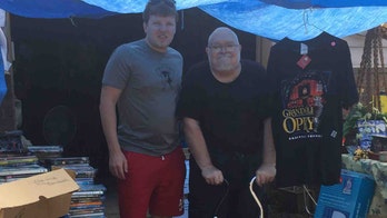 Navy veteran, 66, with terminal cancer holds yard sales to raise money for funeral