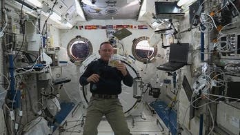 Thanksgiving in zero-g: Space station astronauts enjoy 'traditional' dishes