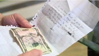 Stolen wind chimes lead boy to send apology note, $5