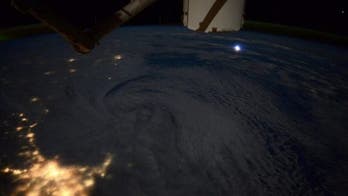 Astronaut sees huge winter storm from space (Photos)