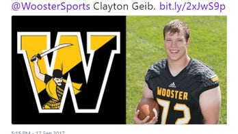 College footballer dies after complaining of illness following game