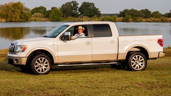 George W. Bush auctioning his pickup truck for charity