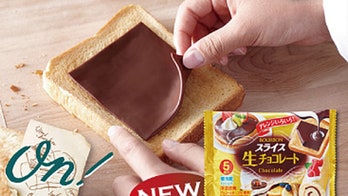 Company rolls out chocolate slices look like Kraft Singles cheese