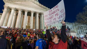 West Virginia teacher strike enters eighth day with no end in sight