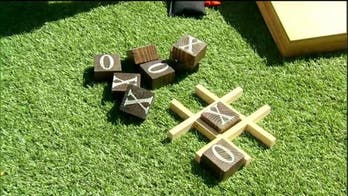 Backyard BBQ games offered on Etsy