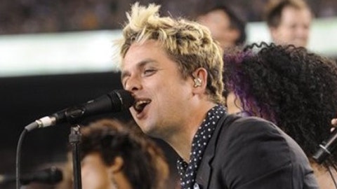 Green Day's Billie Joe Armstrong drops multiple F-bombs during NHL All-Star gig