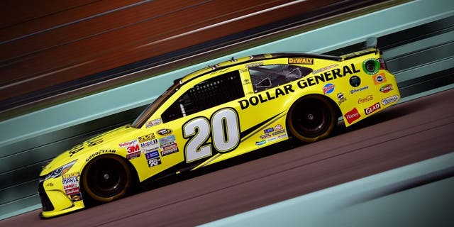 HOMESTEAD, FL - NOVEMBER 20: Matt Kenseth, driver of the #20 Dollar General Toyota, practices for the NASCAR Sprint Cup Series Ford EcoBoost 400 at Homestead-Miami Speedway on November 20, 2015 in Homestead, Florida. (Photo by Jared C. Tilton/NASCAR via Getty Images)
