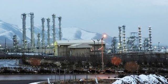 Jan. 15, 2011: A file photo shows Iran's heavy water nuclear facilities near the central city of Arak 150 miles southwest of Tehran. (AP)