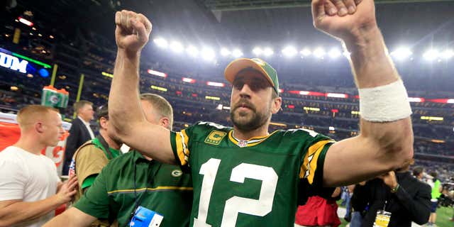 Rodgers took issue with the way Andrew Luck's retirement was handled.