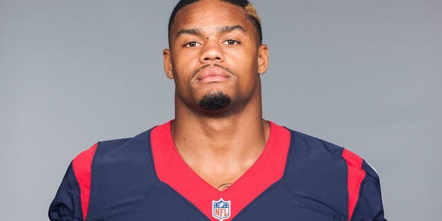 This is a 2015 photo of Reshard Cliett of the Houston Texans NFL football team. This image reflects the Houston Texans active roster as of Wednesday, July 1, 2015 when this image was taken. (AP Photo)